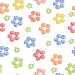 Very beautiful seamless pattern design for decorating, wallpaper, wrapping paper, fabric, backdrop and etc.