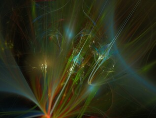 Imaginatory fractal abstract background Image