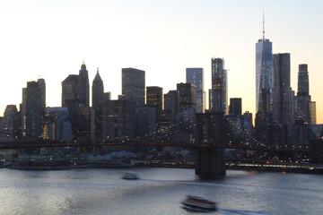 New York at Night in 2017, Brookling Bridge