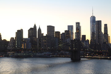 New York at Night in 2017, Brookling Bridge