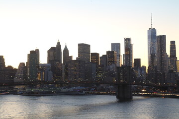 New York at Night in 2017, Brookling Bridge