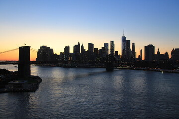 New York at Night in 2017, Brookling Bridge