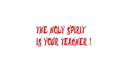 Holy Spirit vector design for card, banner, poster, greetings.