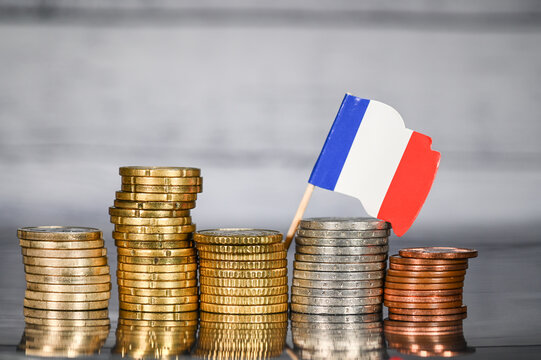 Argent euro banque credit piece France