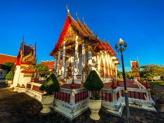 Obraz premium Wat Chalong temple in Phuket, Thailand