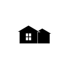 house icon or logo isolated sign symbol vector illustration - Collection of high quality black style vector icons       