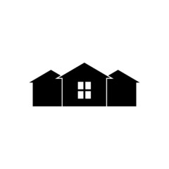 house icon or logo isolated sign symbol vector illustration - Collection of high quality black style vector icons       