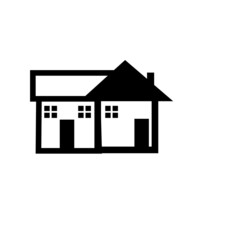 house icon or logo isolated sign symbol vector illustration - Collection of high quality black style vector icons       