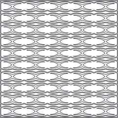 Vector ethnic pattern with symmetrical elements . Repeating geometric tiles from striped elements.Monochrome texture.Black and white pattern for wallpapers and backgrounds.