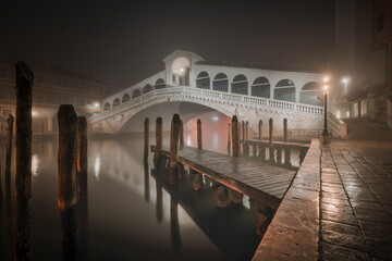 Venezia ponte di Rialto - obrazy, fototapety, plakaty