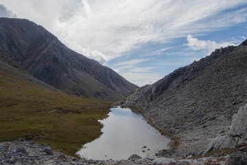 lake in the mountains
