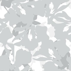 Floral Brush strokes Seamless Pattern Background