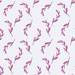 seamless pattern with feathers