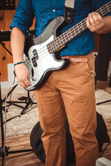 Obraz premium sevilla navidad ciudad edificios decoraciones velas