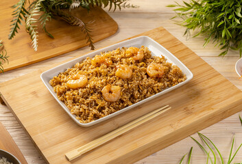 Classic shrimp fried rice