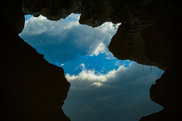 cave in the sky