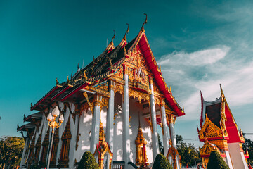 Wat Chalong temple in Phuket, Thailand