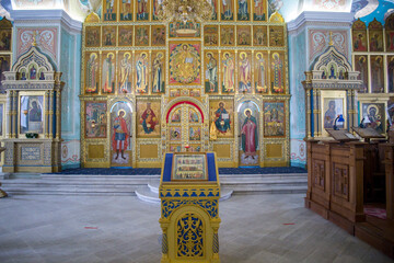 Assumption Cathedral of the Kolomna Kremlin, interior decoration