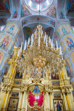 Assumption Cathedral of the Kolomna Kremlin, interior decoration