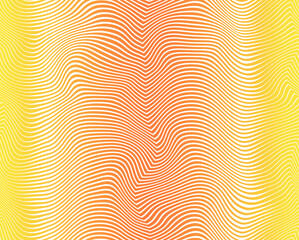 Abstract Wavy Zig Zag Liquid Stripes Seamless Pattern Trendy Stylish Color Gradients Fashion Design