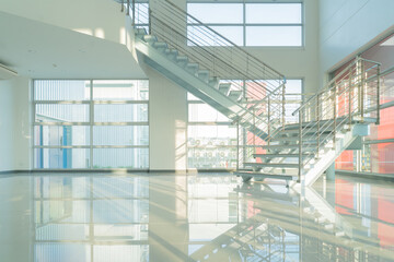 interior of a modern building