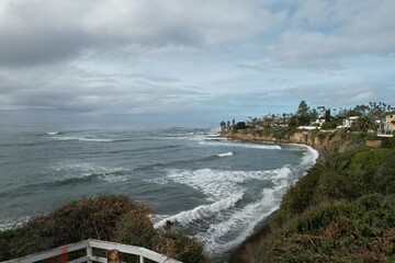 view of the coast of the sea