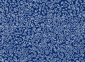 Fototapeta premium Abstract Fringed Leopard Spot Strokes Seamless Pattern Perfect Trendy Fashion Design Stylish Colors Vector Art