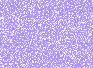 Abstract Fringed Leopard Spot Strokes Seamless Pattern Perfect Trendy Fashion Design Stylish Colors Vector Art