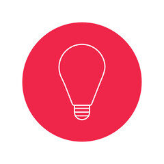 creativity bulb Vector icon which is suitable for commercial work and easily modify or edit it