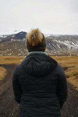 Tourist in Iceland