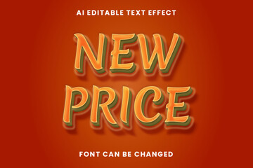 New Price Text Effect