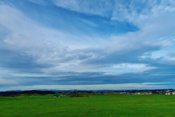 Winterlicher Wolkenhimmel