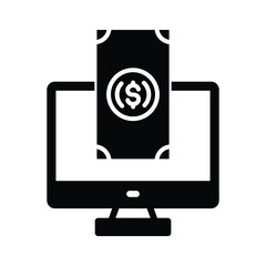 Online Pay Vector icon which is suitable for commercial work and easily modify or edit it

