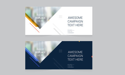 Corporate Banner Layout Template Design