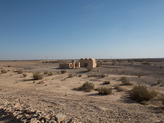 Castillo Qsar Amra, en Jordania, Asia