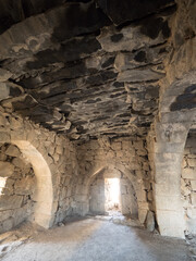 Castillo Al-Azraq, en Jordania, Asia