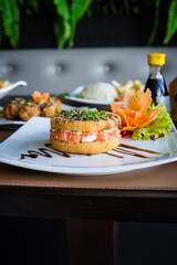 Perfect Sushi Japanese Asian Seafood Food Dish Drink Cocktail Dessert Menu Gourmet Restaurant Chef on the table