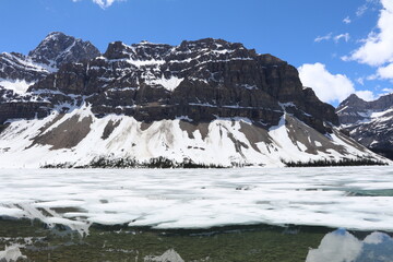 What a beautiful blue Peyto Lake. Wonderful road trip through Banff and Jasper national park in British Columbia, Canada. An amazing day in Vancouver. What a beautiful nature in Canada.