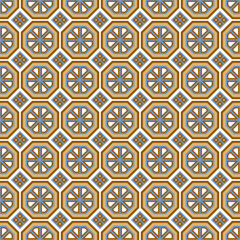 Seamless vector background. Decorative print  design