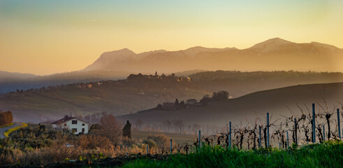 Sunset Landscape 6 (Italy-Marche)