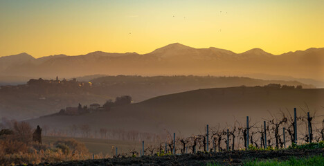 Sunset Landscape 3 (Italy-Marche)