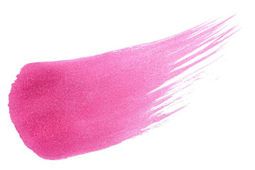 abstract acrylic watercolor paint brush stroke texture isolated on white background for logo and banner. design, creative, and illustration.