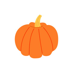 Autumn orange pumpkin