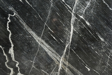 Black and white marble stone wall or floor texture background 