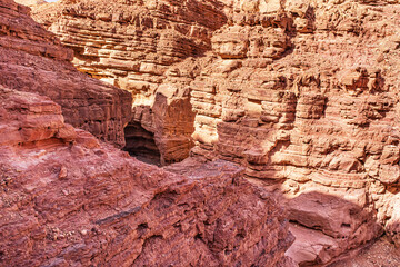 The Red Canyon in the Eilat Mountains, Israel