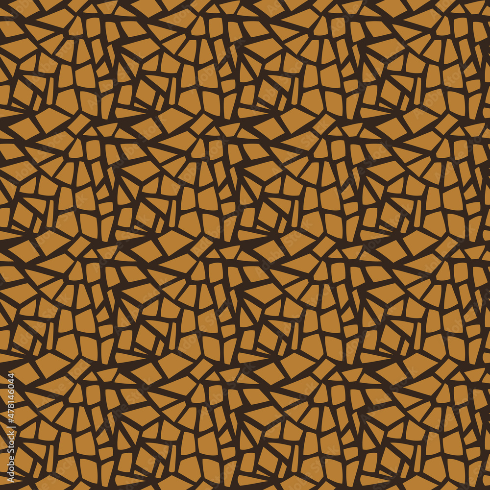 Poster a pattern resembling a cracked earth in a desert. vector with splinters or cracks.