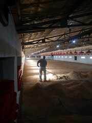 Trabajando en granja