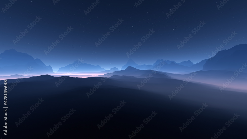 Wall mural exoplanet or extrasolar planet