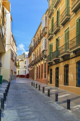 Naklejka na ściany i meble Street in Malaga, Spain