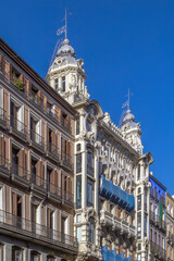 Fototapeta na wymiar Street in Madrid, Spain